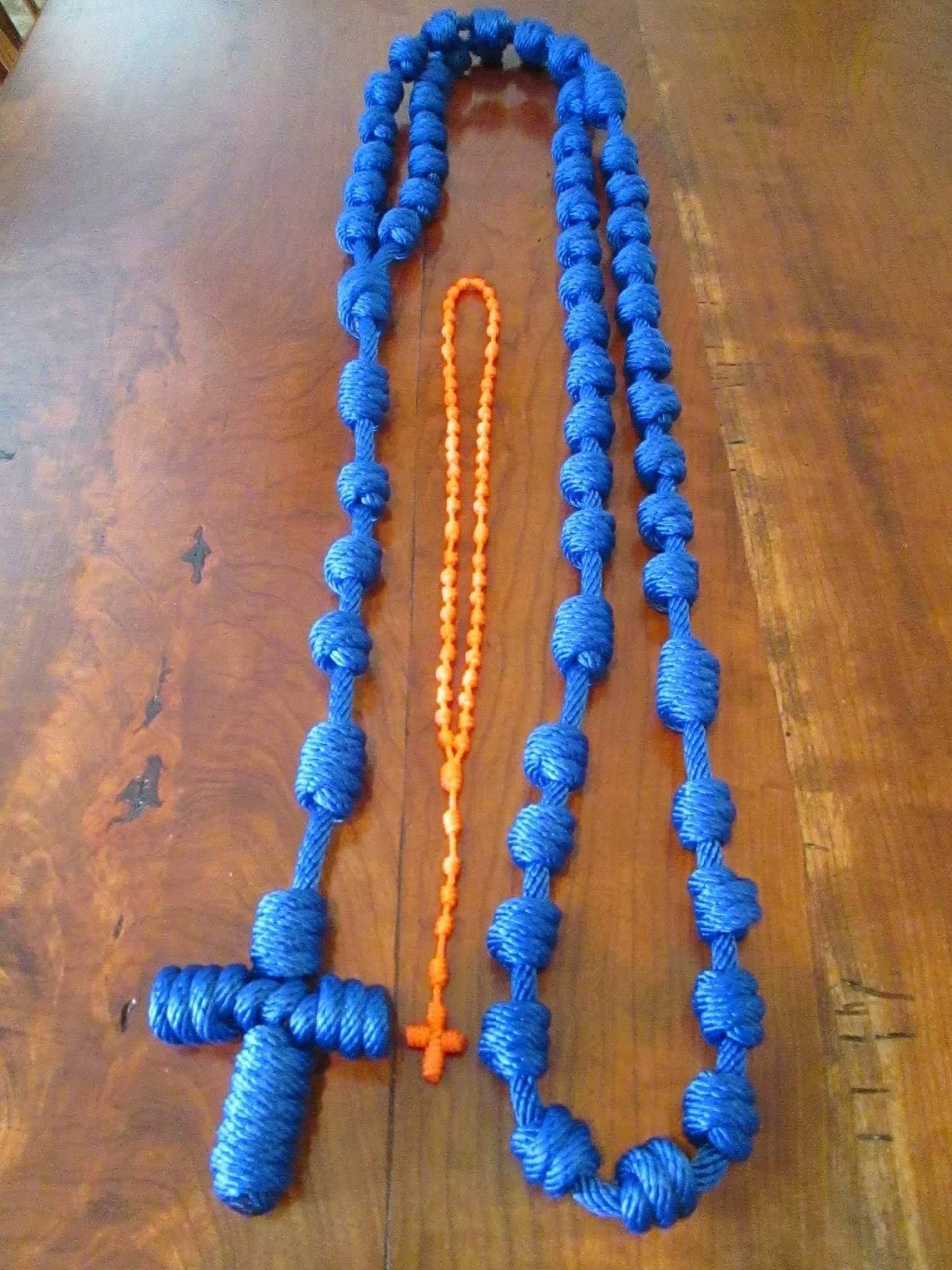 Giant Wall Rosary (Blue)