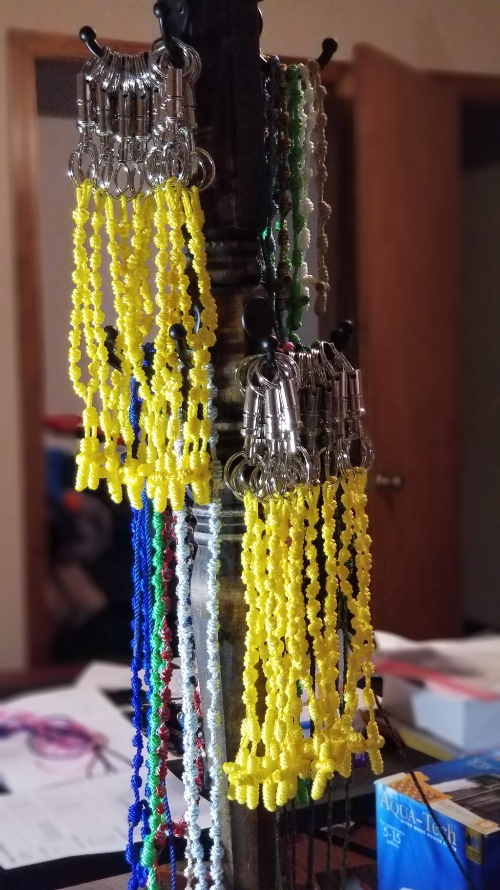 Cord-Knot Single Decade Pull-Apart Keychain