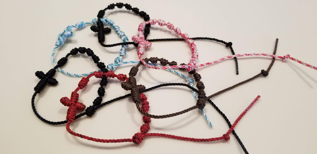 Cord-Knot Single Decade Bracelet