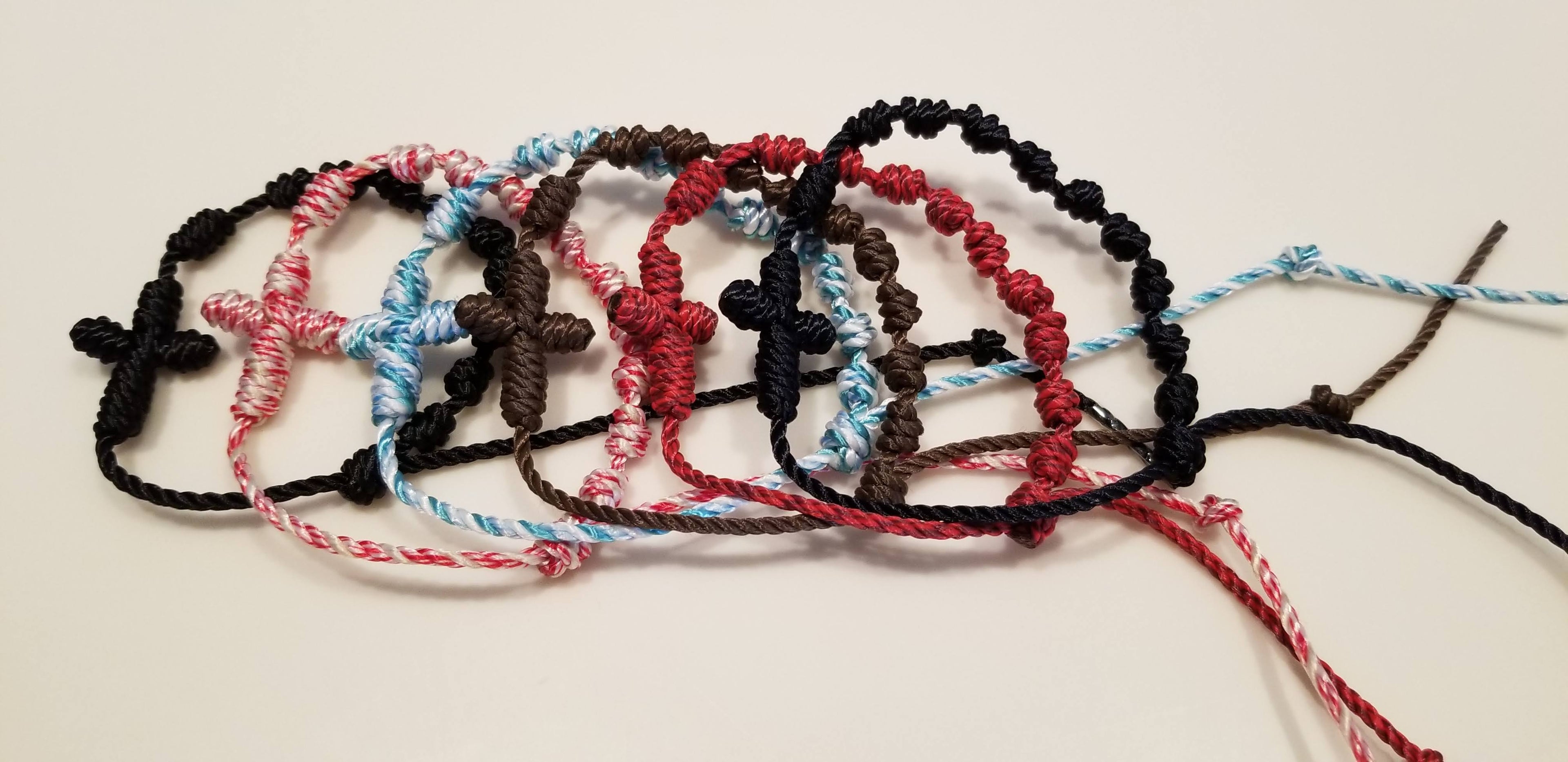 Cord-Knot Single Decade Bracelet