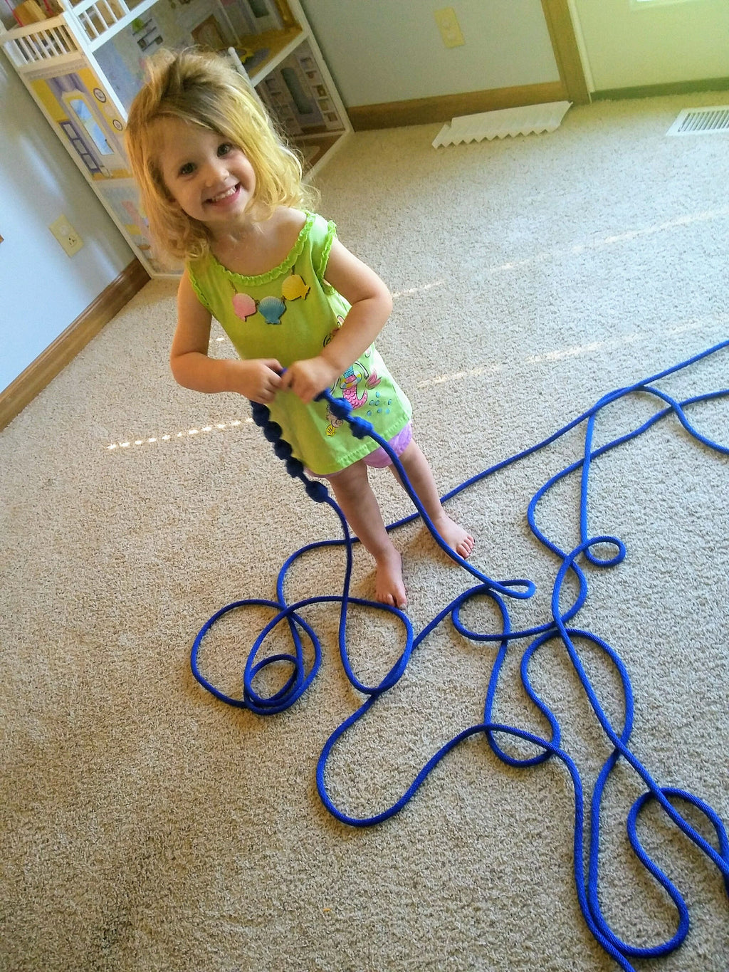 Giant Wall Rosary (Blue)