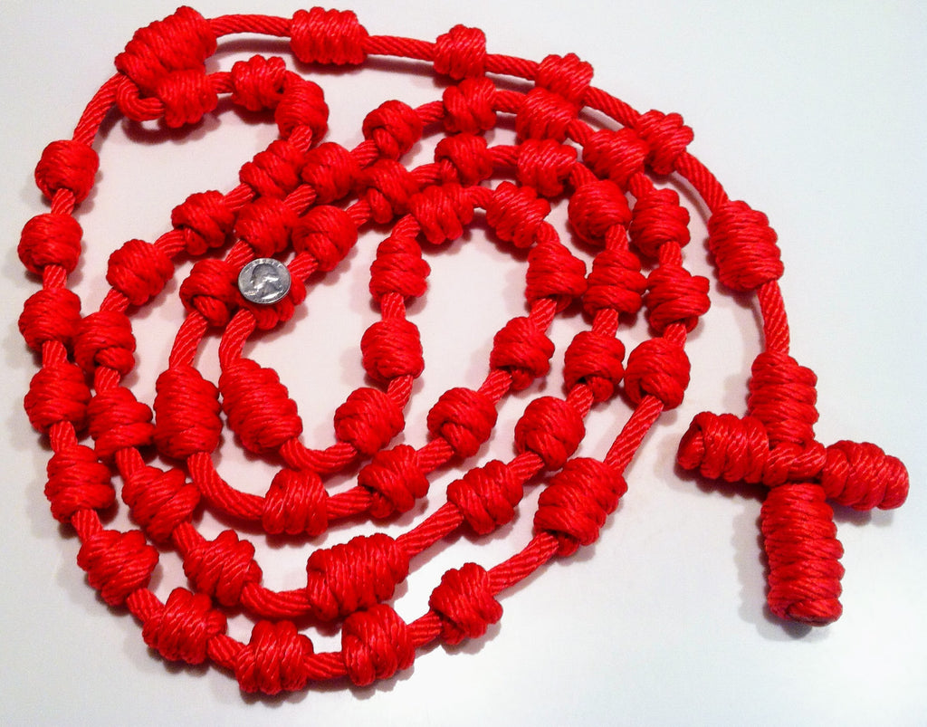 Giant Wall Rosary (Red)