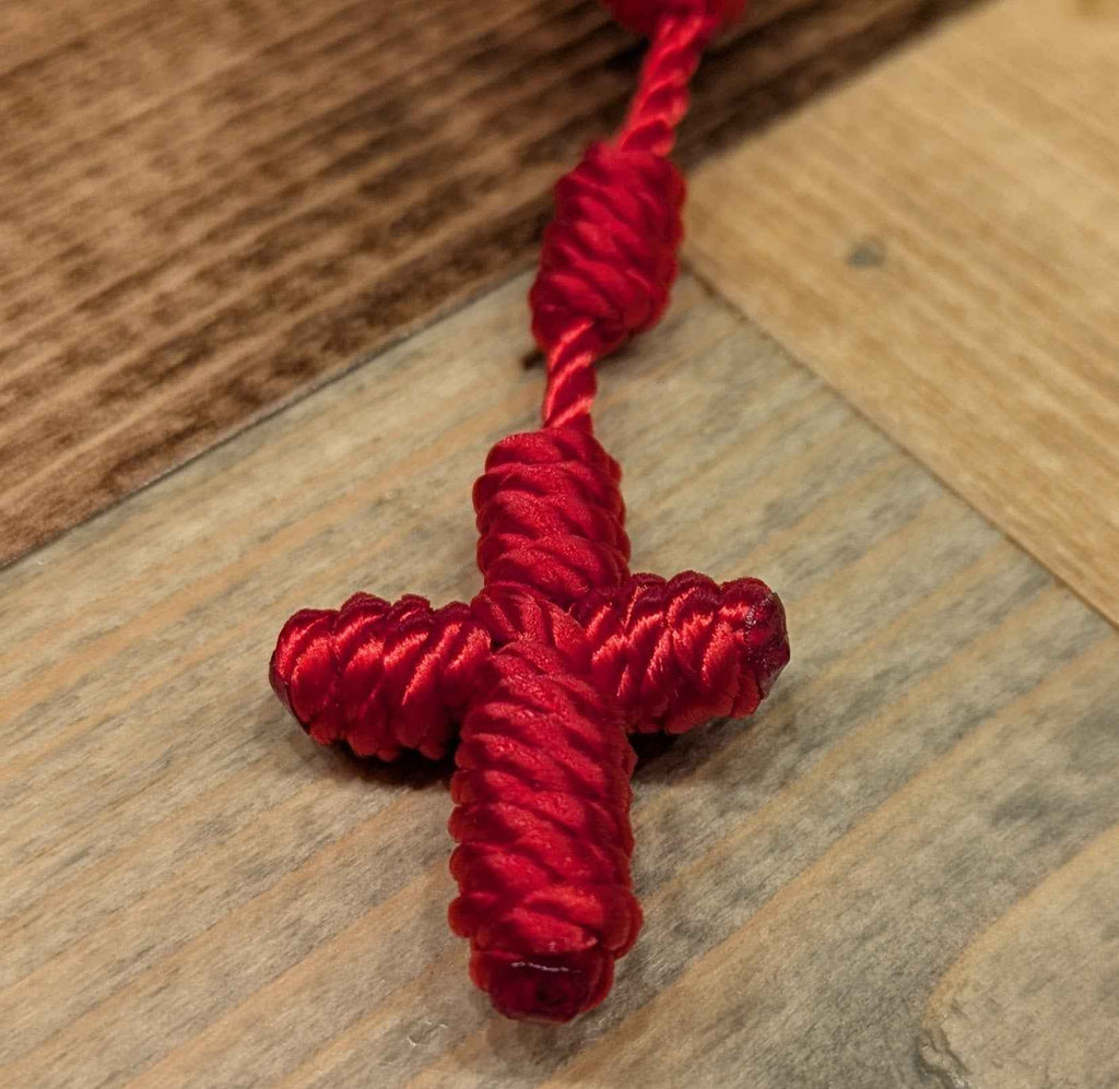 Large Cord Knot Rosary