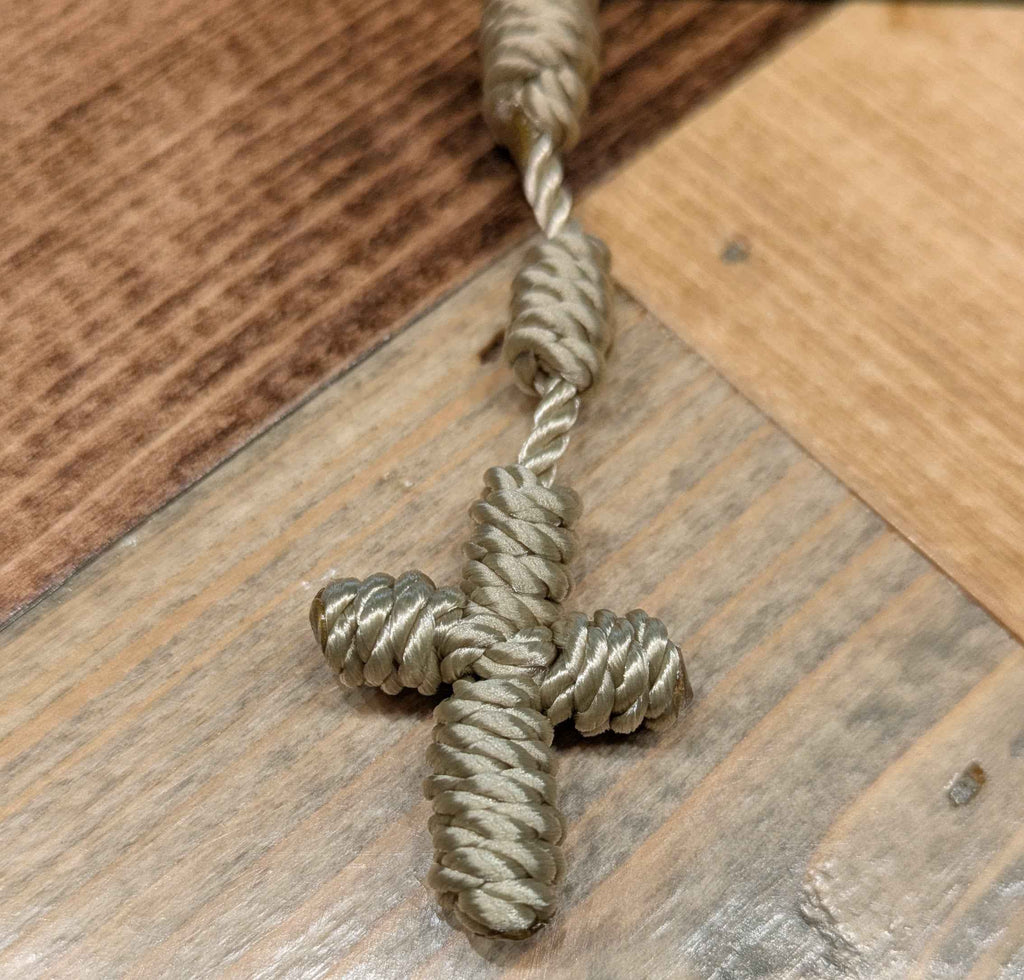 Large Cord Knot Rosary
