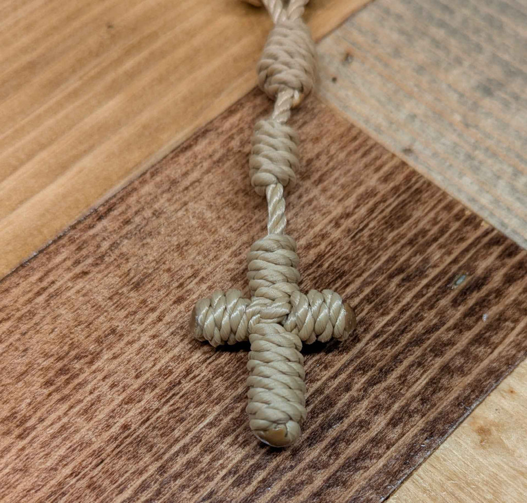 Large Cord Knot Rosary