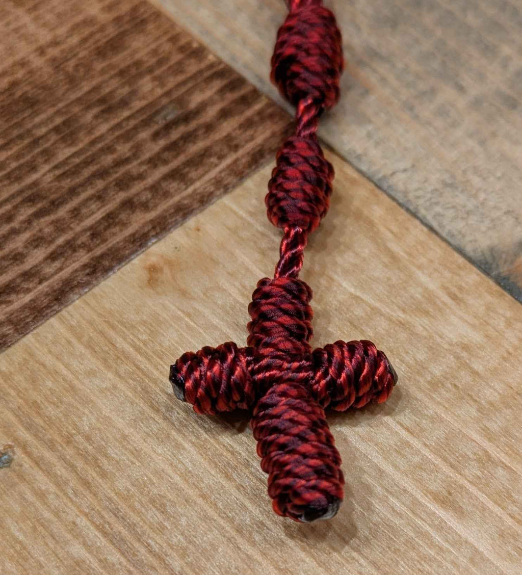Large Cord Knot Rosary