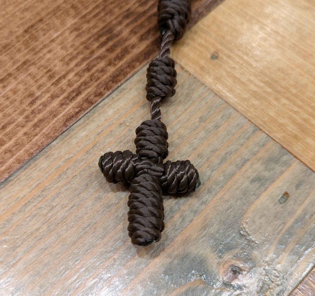 Large Cord Knot Rosary