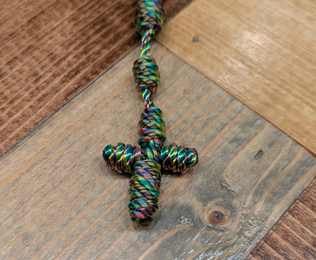 Large Cord Knot Rosary