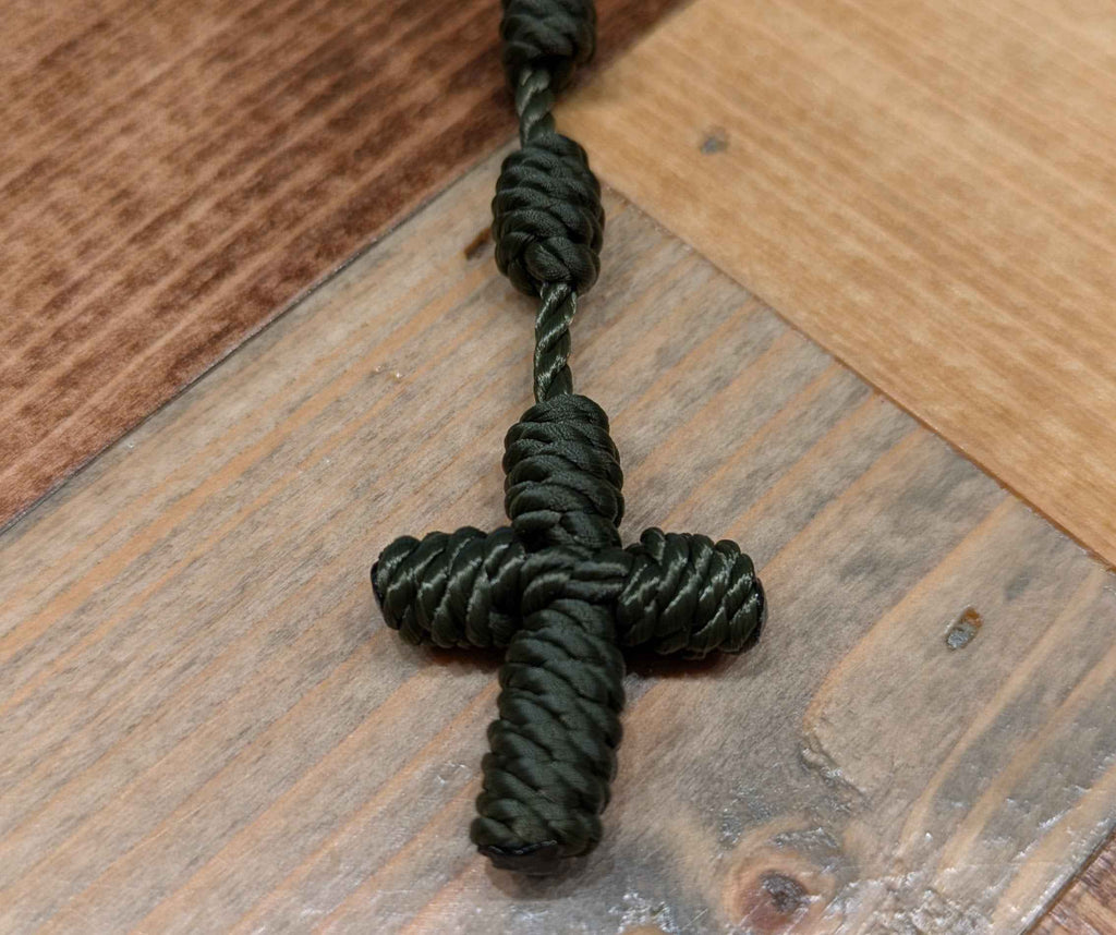 Large Cord Knot Rosary
