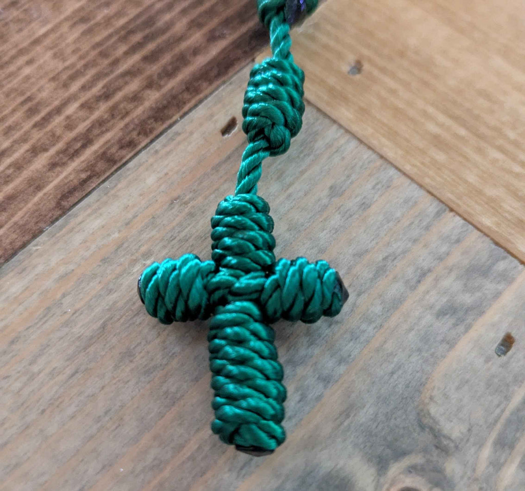 Large Cord Knot Rosary