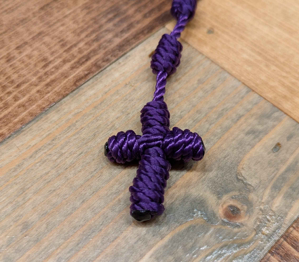 Large Cord Knot Rosary