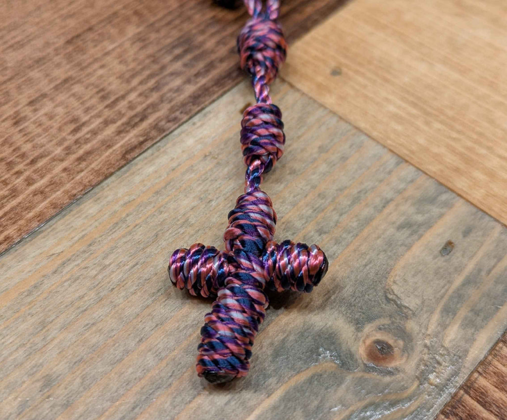 Large Cord Knot Rosary