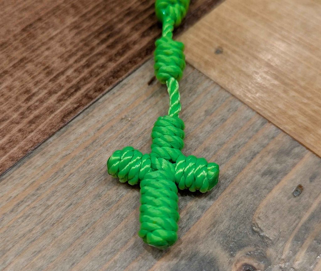 Large Cord Knot Rosary
