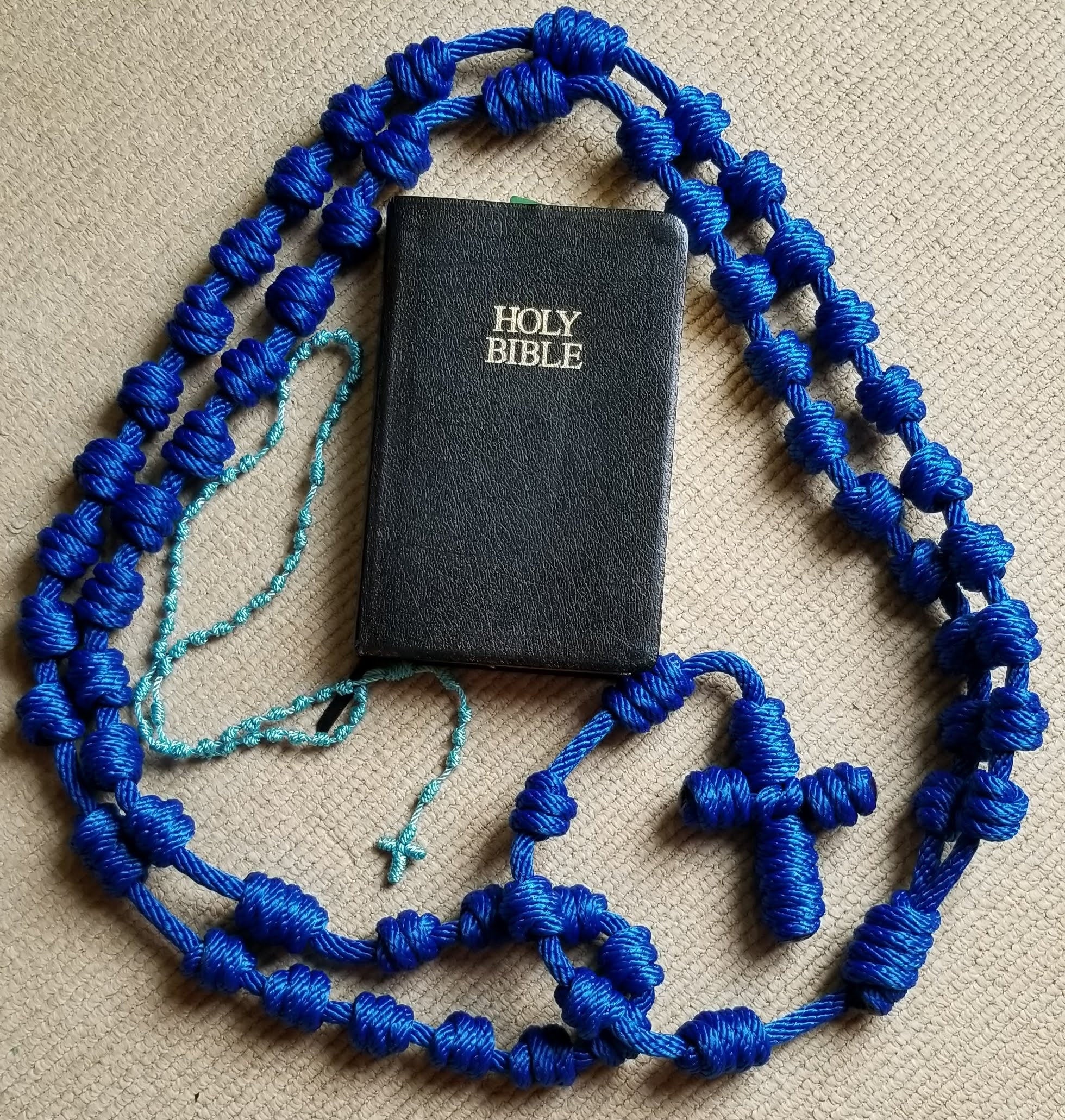Giant Wall Rosary (Blue)